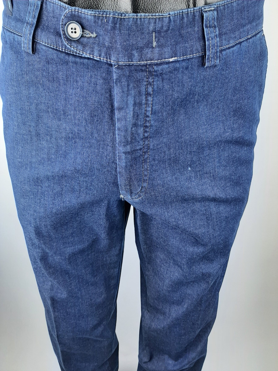 San Siro basiscollectie Bozen jeans nette spijkerbroek katoen stretch